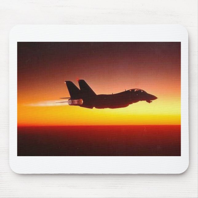 MOUSEPAD F-14 TOMCAT NO DISPOSITIVO DE PÓS-COMBUSTÃO (Frente)