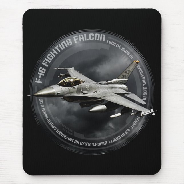Mousepad F-16 Falcão de Luta (Frente)