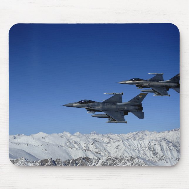 Mousepad F-16 Falcões de Combate da Força Aérea dos EUA (Frente)