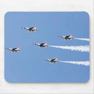 Mousepad F-16 Thunderbirds voando na formação de cinco cart