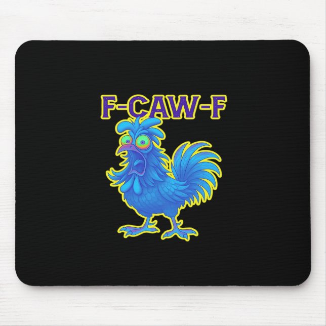 Mousepad F-Caw-F Chicken Classic Creative Casual (Frente)