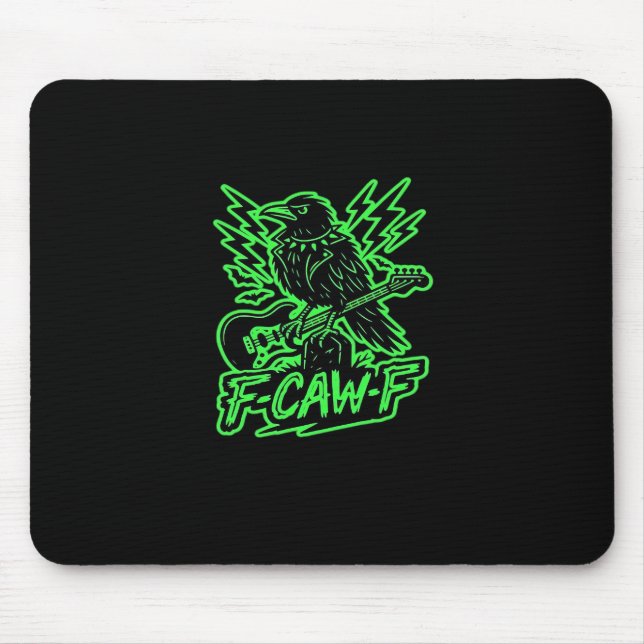 Mousepad F-Caw-F Chicken Classic Minimal Clean (Frente)
