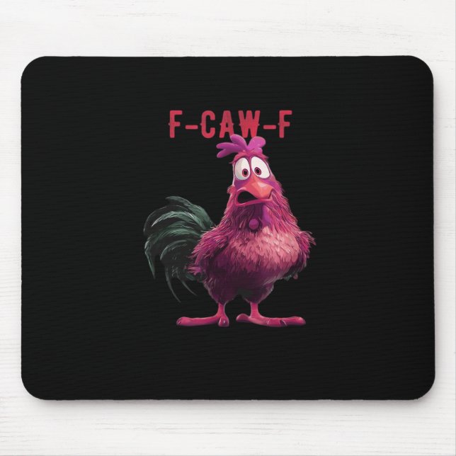 Mousepad F-Caw-F-Chicken Essential Aesthetic Unique (Frente)