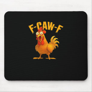 Mousepad F-Caw-F-Chicken Essential Vintage Cool