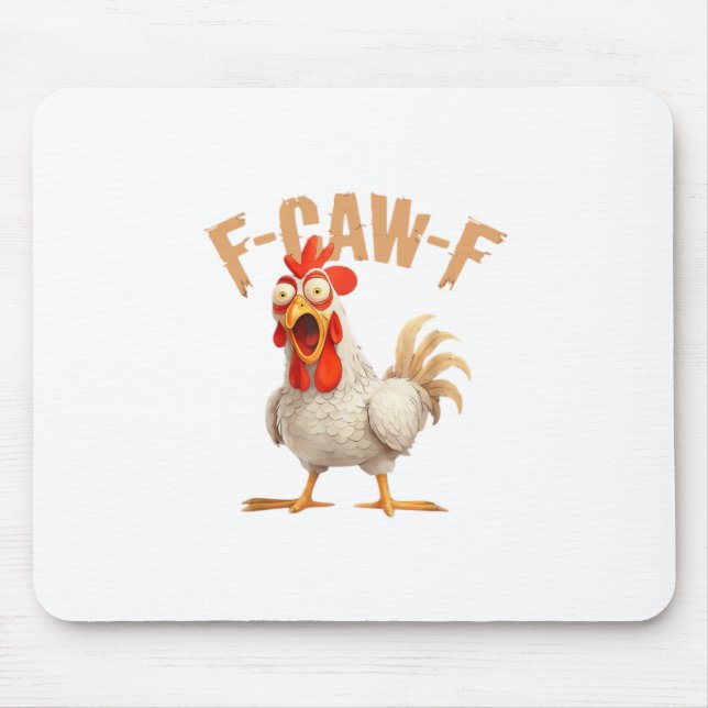 Mousepad F-Caw-F Classic Aesthetic Style (Frente)