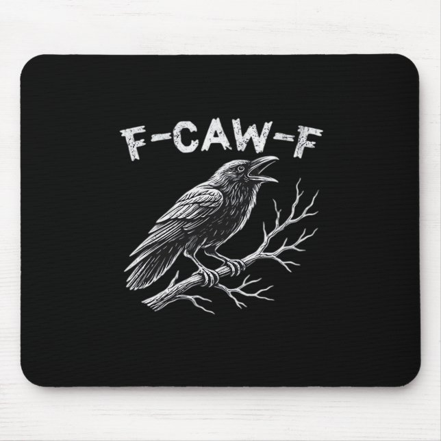 Mousepad F-Caw-F Classic Retro Style (Frente)