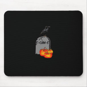 Mousepad F-Caw-F Corvo Clássico Retro Legal