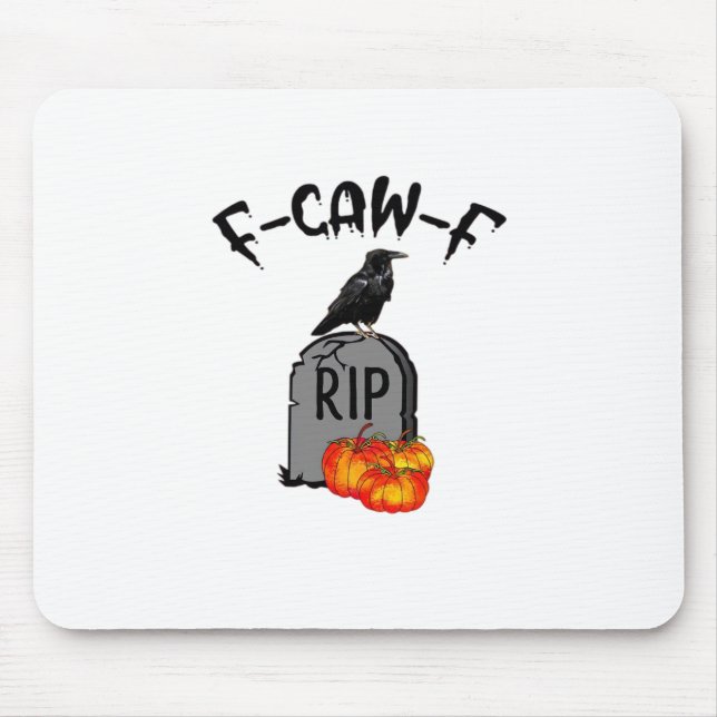 Mousepad F Caw F Crow Retro Cool (Frente)