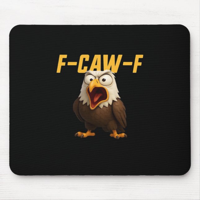 Mousepad F-Caw-F Funny F-Caw-F Gear Creative Style (Frente)