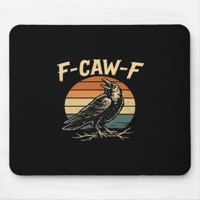 Mousepad F-Caw-F Funny Trendy (Frente)