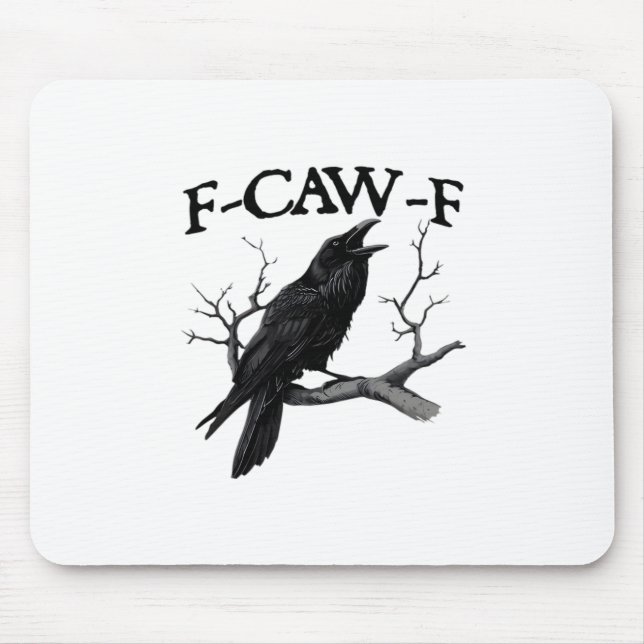Mousepad F Caw F Gráfico Vintage Clássico (Frente)