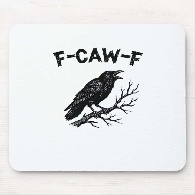 Mousepad F-Caw-F Minimal Clean (Frente)