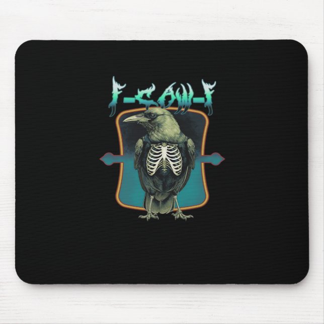 Mousepad F-Caw-F Minimal Design (Frente)