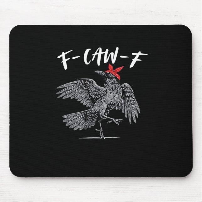Mousepad F-Caw-F Retro Classic (Frente)