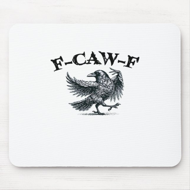 Mousepad F-Caw-F Retro Style (Frente)