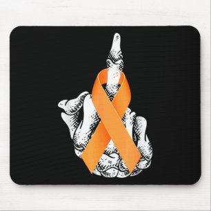 Mousepad F%ck Leukemia Cancer Leucemia do Dedo Médio Awaren