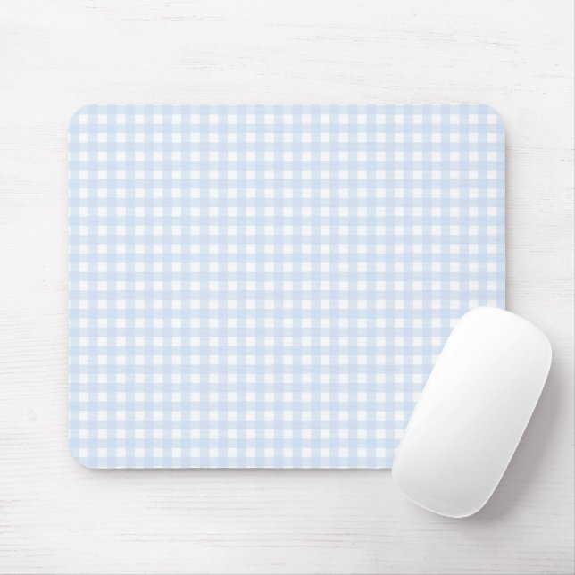Mousepad F & L Blue Gingham (Com mouse)