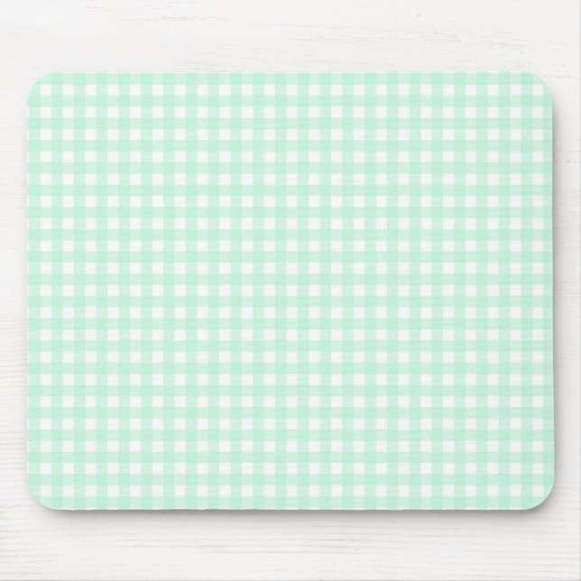 Mousepad F & L Green Gingham (Frente)