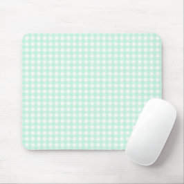 Mousepad F & L Green Gingham