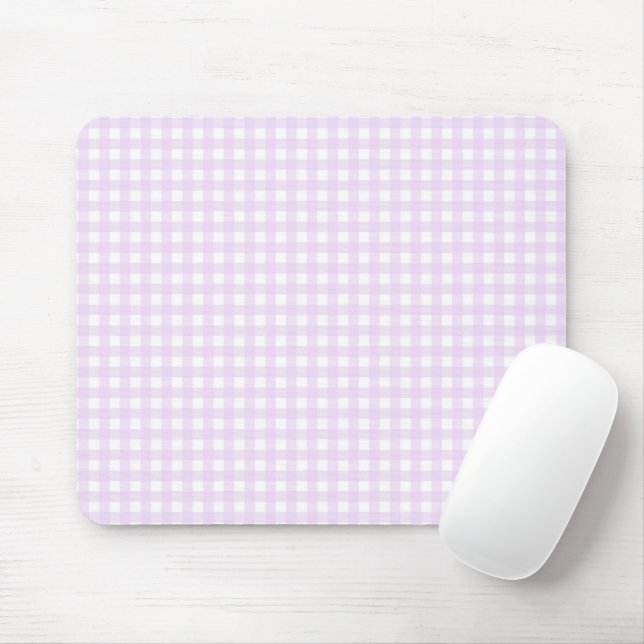 Mousepad F & L Pink Gingham (Com mouse)