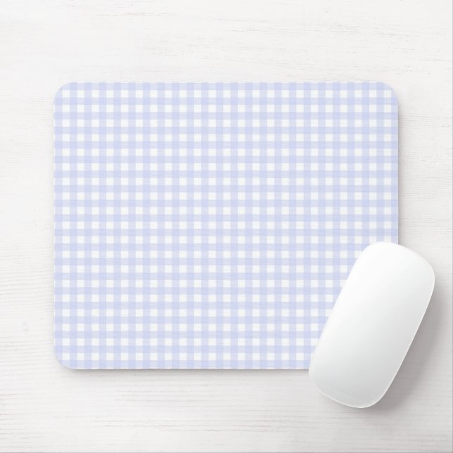 Mousepad F & L Purple Gingham (Com mouse)
