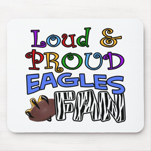 Mousepad Fã Barulhento das Águias (Frente)