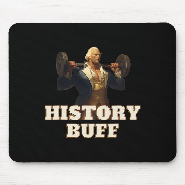 Mousepad Fã de História George Washington 4 de Julho Academ (Frente)