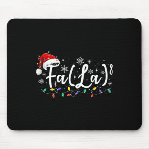 Mousepad Fa (la)8 Papais noeis de Natal Engraçados Fa La Ma