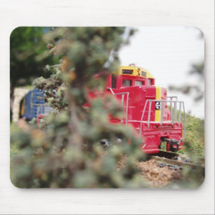Mousepad Fabuloso modelo de transporte ferroviário