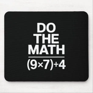 Mousepad Faça a Conta 67 Meme Engraçado Humor Sarcástico