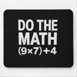 Mousepad Faça a Conta 67 Meme Engraçado Seis Sete Homens Mu