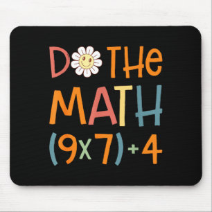 Mousepad Faça a Conta 67 Meme Engraçado Seis Sete Professor