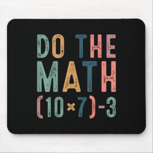Mousepad Faça a Conta 67 Seis Sete Meme Engraçado Professor