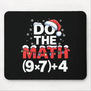 Mousepad Faça a Conta Meme 6 7 Humor Natalino Divertido