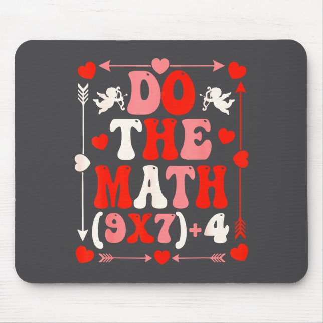 Mousepad Faça a Conta Professor 67 Meme Seis Sete Dia dos N (Frente)
