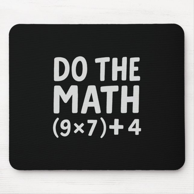 Mousepad Faça as Contas 67 Meme  (Frente)