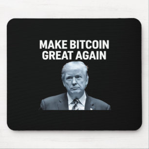 Mousepad Faça Bitcoin Grande Novamente Engraçado Trump Bitc