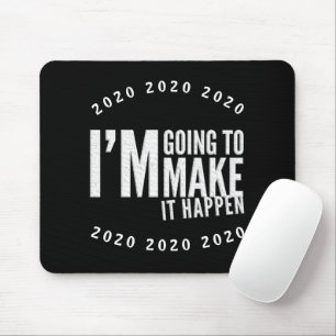 Mousepad Faça com que isso aconteça com a inspiração de mot