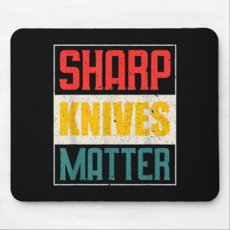 Mousepad Faca de Chef Engraçada de Facas Afiadas para Chefe
