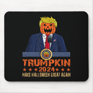 Mousepad Faça Excelente de Halloween novamente Trump 2024 T