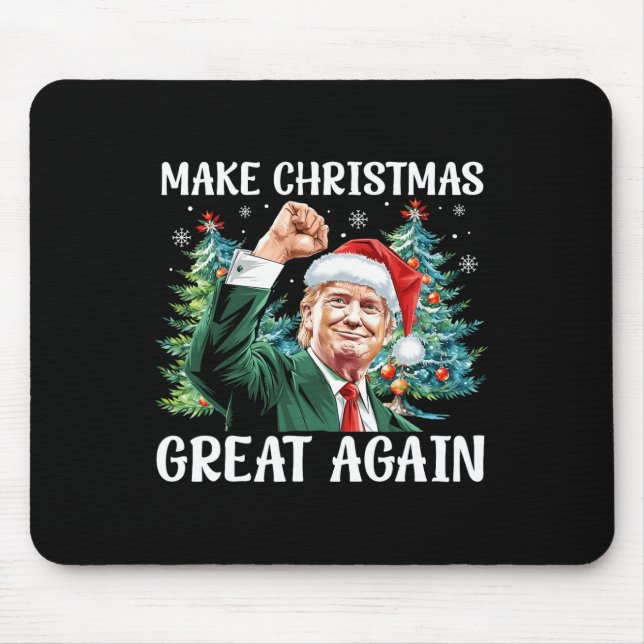 Mousepad Faça Excelente De Natal Novamente Papais noeis Eng (Frente)