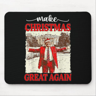 Mousepad Faça Excelente De Natal Novamente Papais noeis Eng
