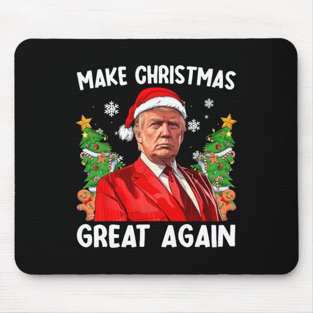 Mousepad Faça Excelente De Natal Novamente Papais noeis Eng (Frente)