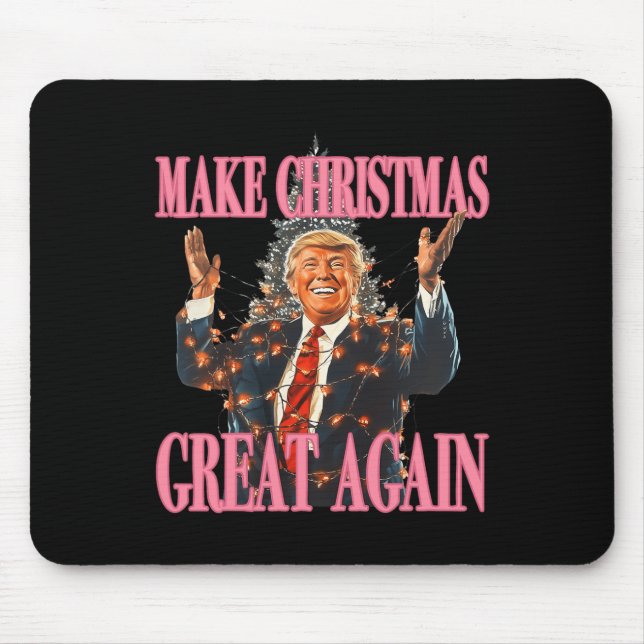 Mousepad Faça Excelente De Natal Novamente Papais noeis Eng (Frente)