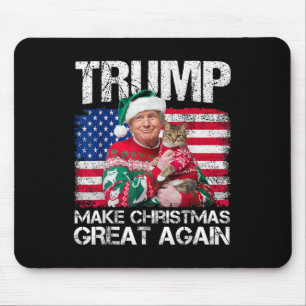 Mousepad Faça Excelente De Natal Novamente Papais noeis Tru