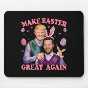 Mousepad Faça Excelente De Páscoa Novamente Trump Vance Bun