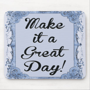 Mousepad Faça-lhe um design gráfico do grande dia por