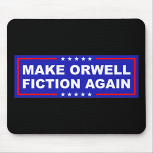 Mousepad Faça Orwell Ficção Novamente