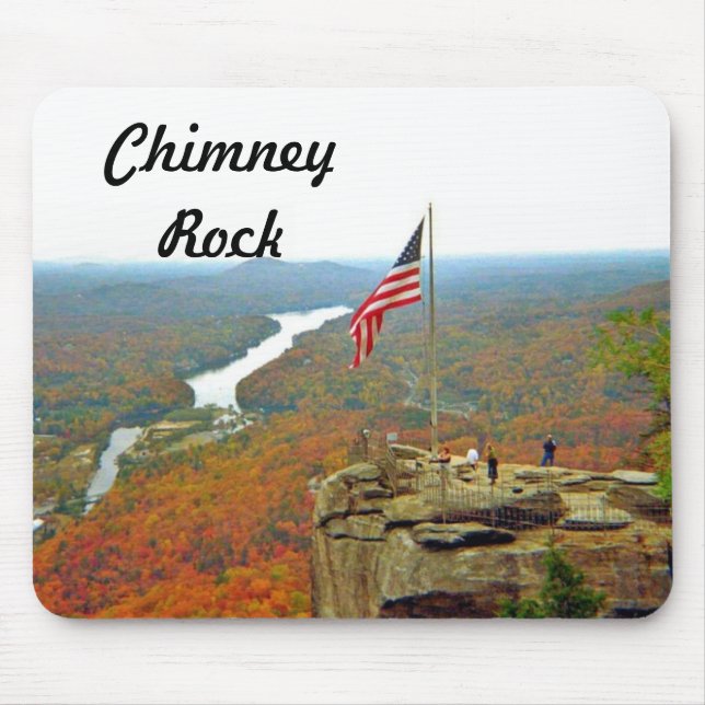 Mousepad Faça Uma Caminhada Até Chimney Rock (Frente)