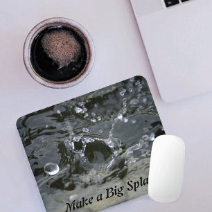 Mousepad Faça uma grande Cinza